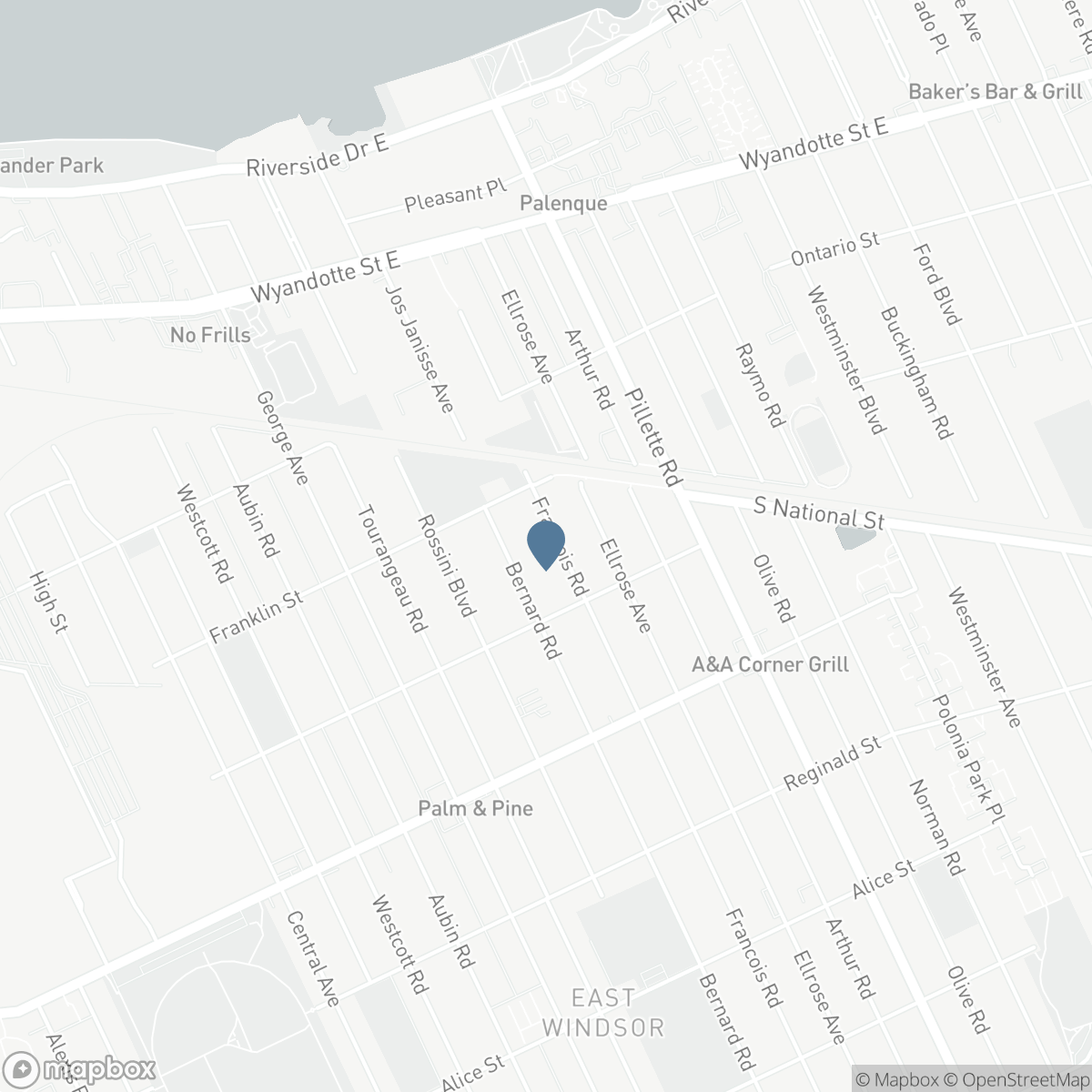 1351 FRANCOIS ROAD, Windsor, Ontario N8Y 4L2